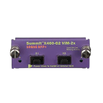 [X460-G2 VIM-2x] Extreme X460-G2 VIM-2x, Extreme X460-G2 Module, 2x1000/10GBASE-X, Unpopulated SFP+